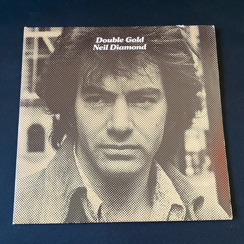 Neil Diamond vintage double gold 12 inch vinyl record 
Original pressing